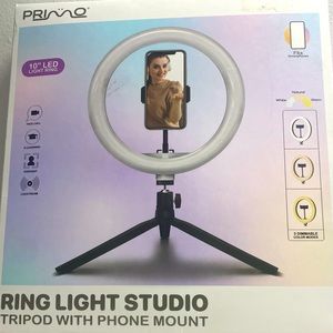 Ring Light Studio tripod with Phone Mount